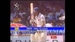 Sachin Tendulkar 73 runs in Australasian Cup vs Pakistan in 1994 at Sharjah