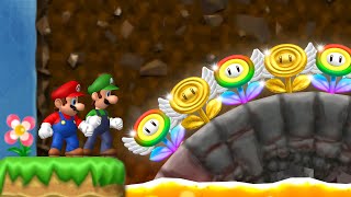 New Super Mario Bros. Wii Kids Edition - Walkthrough Part 01 4K60FPS