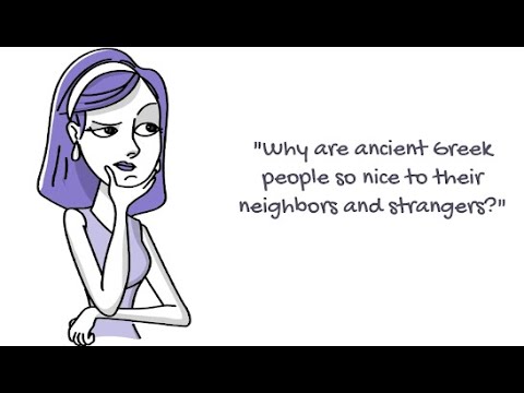 Why is hospitality important in the Odyssey?