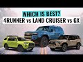 NEW 2024 Toyota Land Cruiser VS Toyota 4Runner VS Lexus GX 550 || Which Is Best?