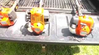 My Husqvarna trimmers