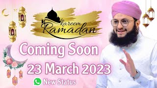 Ramzan Coming Soon WhatsApp Status - Hafiz Tahir Qadri Ramzan WhatsApp STATUS - Ramzan 2023 #shorts