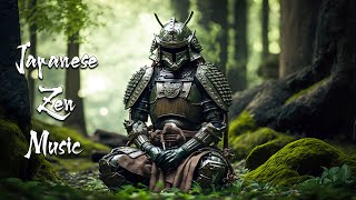 Morning Zen in the Green Forest with Japanese Flute Music - Japanese Zen Music For Soothing, Healing