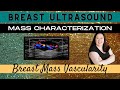 Breast Ultrasound - Mass Characterization - Breast Mass Vascularity | Sonography Minutes