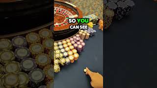 How to Spin a Roulette Ball #roulette #lasvegas