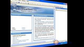 Visual Basic 2008 Express Edition Interface