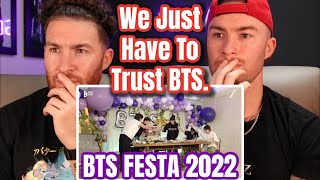 BTS IS NOT BREAKING UP! TRUST THEM...2022 BTS FESTA Dinner Party