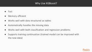 Boosting Machine Learning Models in Python : Introduction to XGBoost | packtpub.com