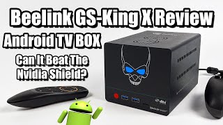 Beelink GS King X Android Tv Box + NAS First Look / Review