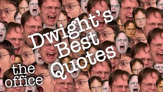 DWIGHT'S BEST QUOTES  - The Office US