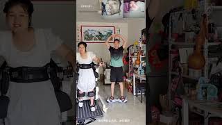 Paralyzed and Spinal Injured Couple Lives Strongly 老公高位截癱，頸椎c5c6脊髓損傷，受傷后癱瘓一年多重新站起來了，我也要努力加油啊！相信功夫不負有