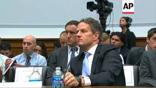 Geithner testifies on actions regarding LIBOR
