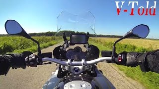 Onboard the 2014 BMW R1200GS