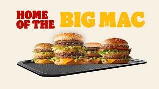 Whopper Whopper Ad, but it's a Big Mac