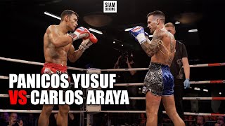 Panicos Yusuf vs Carlos Araya | Siam Boxing | Supershowdown | Muay Thai