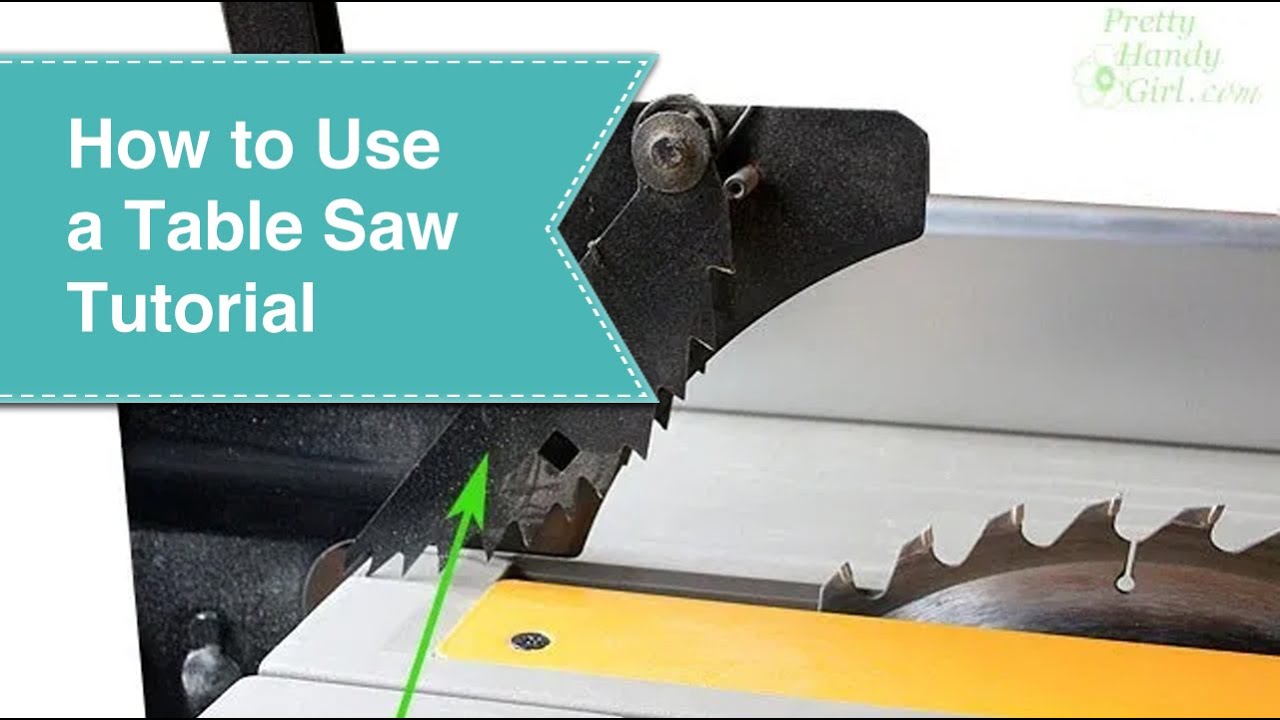 Table Saw Tutorial Youtube
