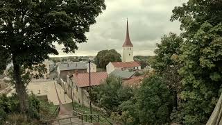 walk around the city of Rakvere Estonia .