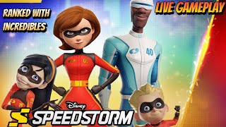 Ranked with The Incredibles | Disney Speedstorm Live Gameplay