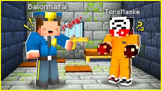 TERS MASKE HAPİSE DÜŞÜYOR !! - BalonCraft #304 - Minecraft