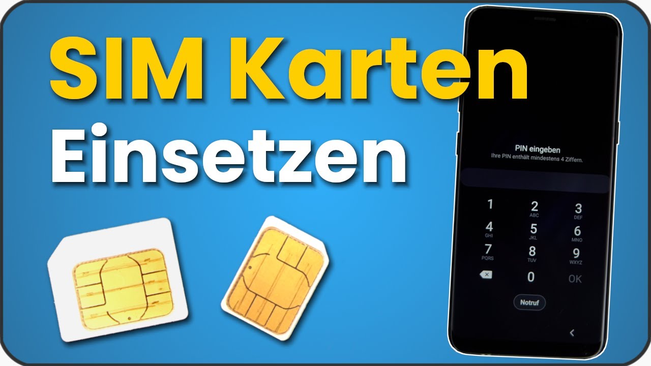 Neue Sim Karte Einsetzen | Wechseln SIM Karte Richtig Einlegen ...