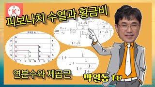 피보나치 수열과 황금비