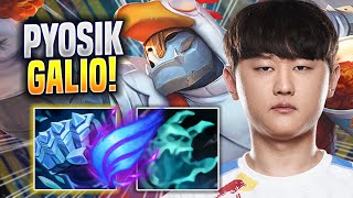 PYOSIK CRAZY NEW META GALIO JUNGLE! - TL Pyosik Plays Galio JUNGLE vs Sylas! | Preseason 2023