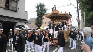 2015高石市だんじり祭り　北村・七区、入魂式②（平成27年7月5日）