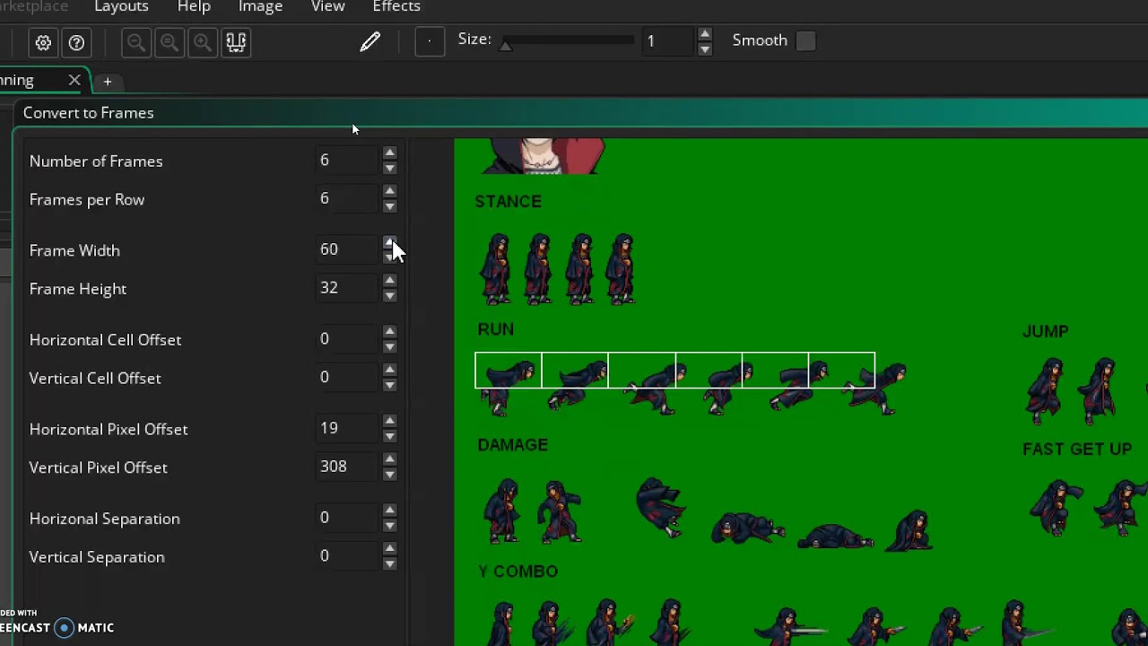 Gamemaker Studio 2 Create A Sprite From A Spritesheet Youtube