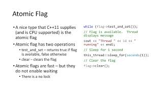 Concurrent and Parallel Systems #5 Controlling Multi threaded 2