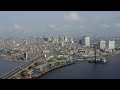 Lagos Nigeria drone footage