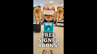 Free Signed Yoga & Pilates books in broad daylight! Giant Book Giveaway