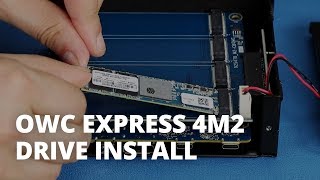 How to Install Drives into the OWC Express 4M2