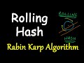 Rolling hash | Rabin karp algorithm | Pattern searching