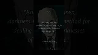 How to deal with People's Darkness? - Carl Jung Quotes #quorts