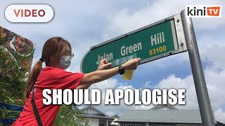 Amanah, PKR call on DAP Youth to apologise over Chinese road sign stickers