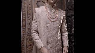 The Mystical Dawn - Luxurious Raw silk sherwani from KORA