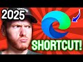 HOW to CREATE a Desktop Shortcut in Microsoft Edge (Windows 11) | 2025