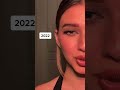 You tricked me 2022 😱 #shorts #makeup #2022 #2016