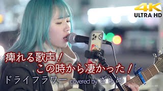 【 歌うま 】痺れる歌声！この時から凄かった！　ドライフラワー / 優里（covered by ざらめ）4K映像（2022.12.25映像）