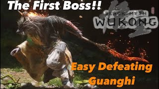 Defeating Guangzhi The First Boss In Black Myth Wukong