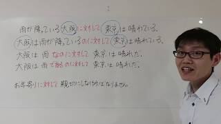 新完全マスターN3文法第4課①～に対して