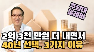 주담대 년 3.9% 30년 vs 년 4.5% 40년, 당신의 선택은?