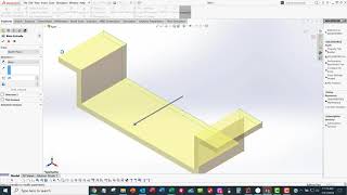 STS 2312 - Solidworks Parametric DIN Rail