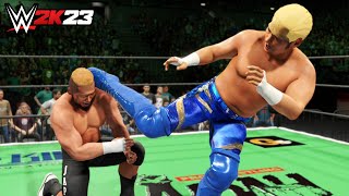 拳王 vs マサ北宮【NOAH】Kenoh vs Masa Kitamiya【WWE2K23】