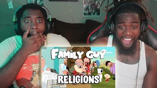 Family Guy Making Fun Of Religions | SmokeCounty JK Reaction