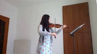 カイザー　ヴァイオリン練習曲No.6　Kayser Violin etude No.6