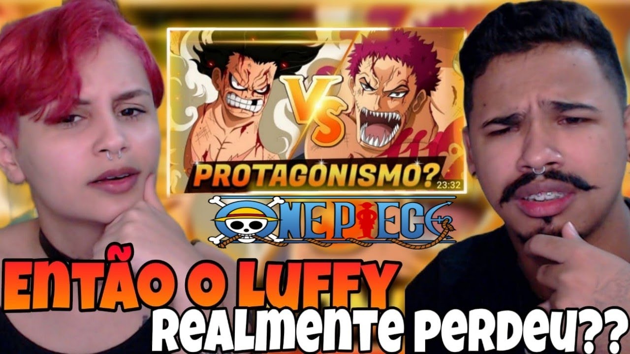 REACT LUFFY VS KATAKURI: KATAKURI DEIXOU LUFFY VENCER? PROTAGONISMO ...