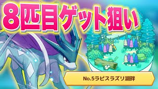 素引きで8匹目のスイクンをゲットするラピスマスター20睡眠リサーチ配信【ポケモンスリープ】【ポケスリ】【Pokémon Sleep】