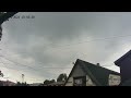 bardzo bliskie uderzenie pioruna sky camera . 17.07.2024 jurgów