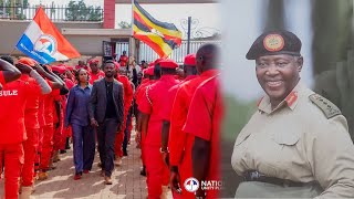 GEN. NALWEYISO AVUDEYO KUNSONGA  YA PARADE YA NUP-MWAYINGIDDE AMAGYE BUTEREEVU